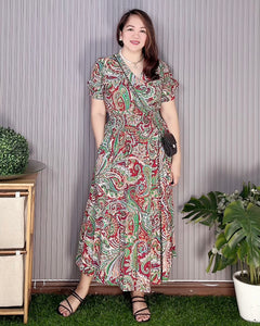 Sigrid Maxi Printed Dress 0038