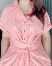 Load image into Gallery viewer, *Julia Maxi Eyelet Embroidered Dress 0017