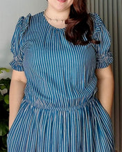 Load image into Gallery viewer, *Martha Maxi Striped Dress 0075