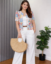 Sale! Marcela Filipiñana- Inspired Bolero Top 0022