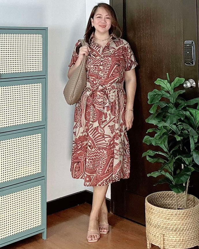 *Luna Printed Dress 0026