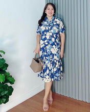 Load image into Gallery viewer, *Hailey Printed Dress 0110 (Copy)
