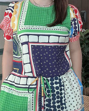 Load image into Gallery viewer, Alexa Printed Dress 0035