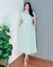 Load image into Gallery viewer, *Aubrey Mint blue Plain Dress 0170