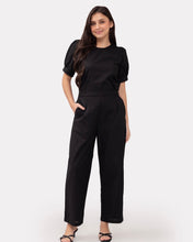 Load image into Gallery viewer, Kendra Premium Linen Black Coordinates 0108