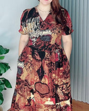 Load image into Gallery viewer, *Ariana Printed Maxi Dress 0107