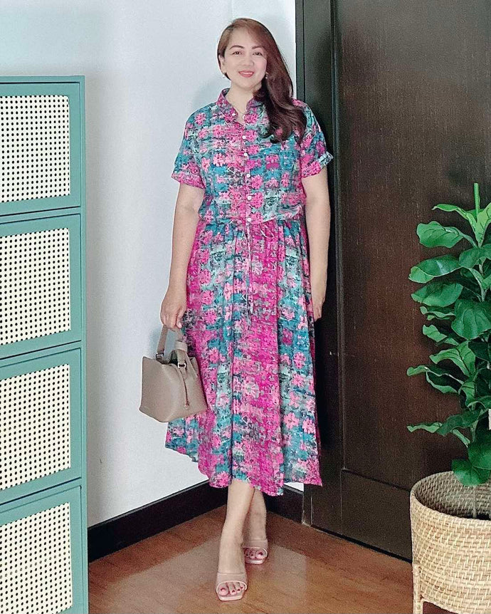 *Carmie Printed Dress 0139