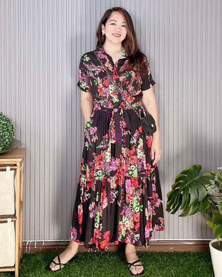Kelly Maxi Printed Dress 0009