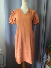 Load image into Gallery viewer, *Leigh Plain Light Rust Dress 0106