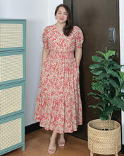 Load image into Gallery viewer, *Sigrid Maxi Printed Dress 0082