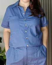 Load image into Gallery viewer, *Claudia Plain Premium Linen Coordinates 0034