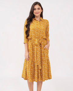 Lucy Printed Dress 0020