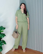 Load image into Gallery viewer, *Heart Plain Softlinen Coordinates 0130