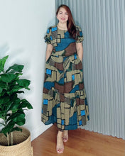 Load image into Gallery viewer, *Atasha Maxi Printed Dress 0065