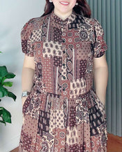Load image into Gallery viewer, *Bianca Maxi Printed Dress 0290