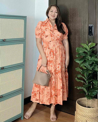 Diana Maxi Printed Dress 0079