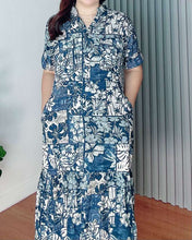 Load image into Gallery viewer, *Hailey Printed Dress 0107