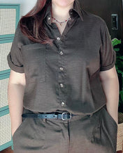 Load image into Gallery viewer, *Claudia Plain Premium Linen Coordinates 0030