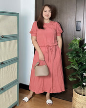 Load image into Gallery viewer, Alexa Plain Pomelo Dress 0007