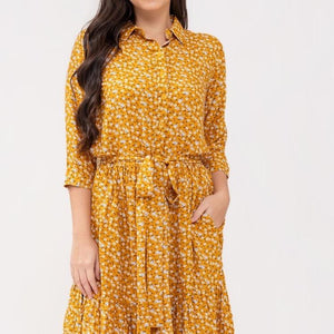 Lucy Printed Dress 0020