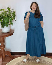 Load image into Gallery viewer, Alexa Plain Soft Denim Dress 0001