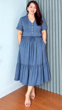 Load image into Gallery viewer, Alice Premium Polka Cotton Dress 0003