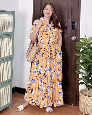 Kelly Maxi Printed Dress 0037