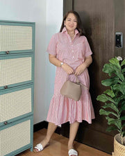 *Giana Stripes Red 0004