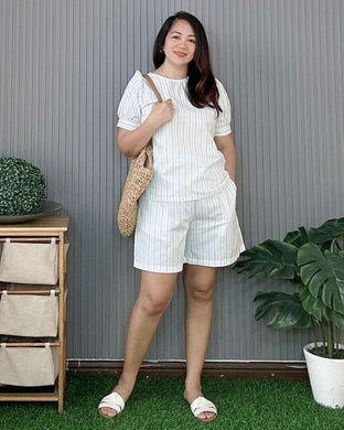 Dakota Striped Green Coordinates 0003
