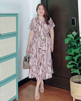 *Julia Maxi Printed Dress 0015