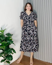 Load image into Gallery viewer, *Say Printed Overlap Maxi Dress 0013