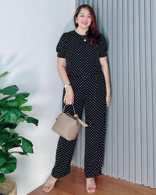 *Kendra Polka Black Coordinates 0163