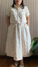 Load image into Gallery viewer, *Dahna Embroidered Eyelet Dress 0366