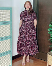 Load image into Gallery viewer, *Selena Maxi Printed Dress 0033