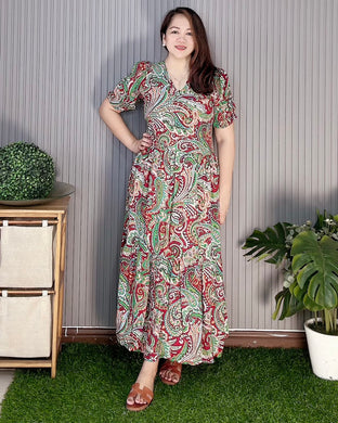 Ariana  Printed Maxi Dress 0070