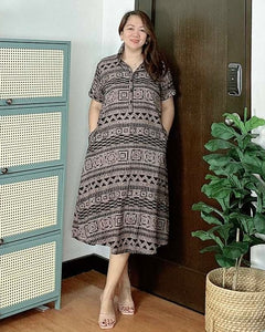 *Luna Printed Dress 0031