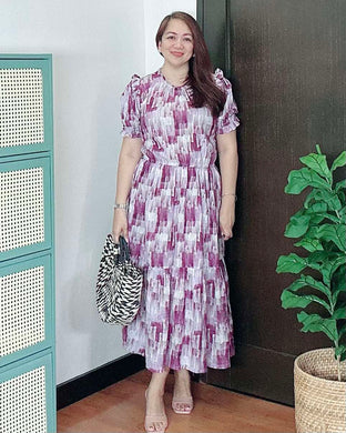 *Martha Maxi Printed Dress 0067