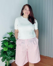 Load image into Gallery viewer, *Camia Stripe Pink Short 0016