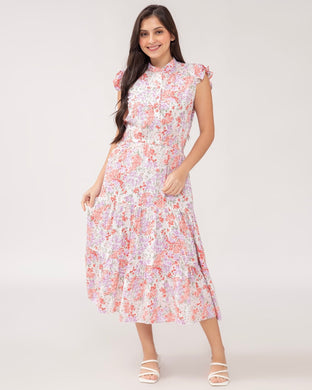 Sale! Rosie Printed Dress 0049