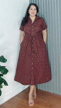 Load image into Gallery viewer, *Julia Maxi Eyelet Embroidered Dress 0062