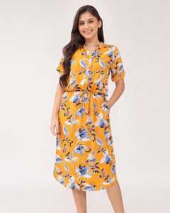 Aimee Printed  Dress 0033