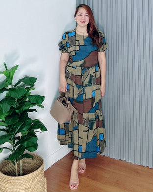 *Atasha Maxi Printed Dress 0065