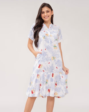 Hailey Printed Dress 0098