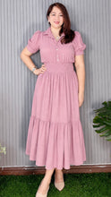 Load image into Gallery viewer, *Diana Maxi Plain Mauve Dress 0119