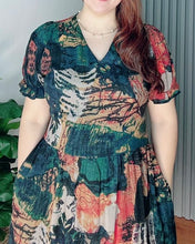 Load image into Gallery viewer, *Ariana Printed Maxi Dress 0106