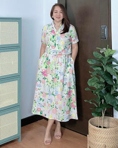 Donna Printed Dress 0338