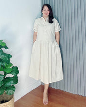 Load image into Gallery viewer, *Ara Premium Linen Offwhite ‘Katsya’ Dress 0008