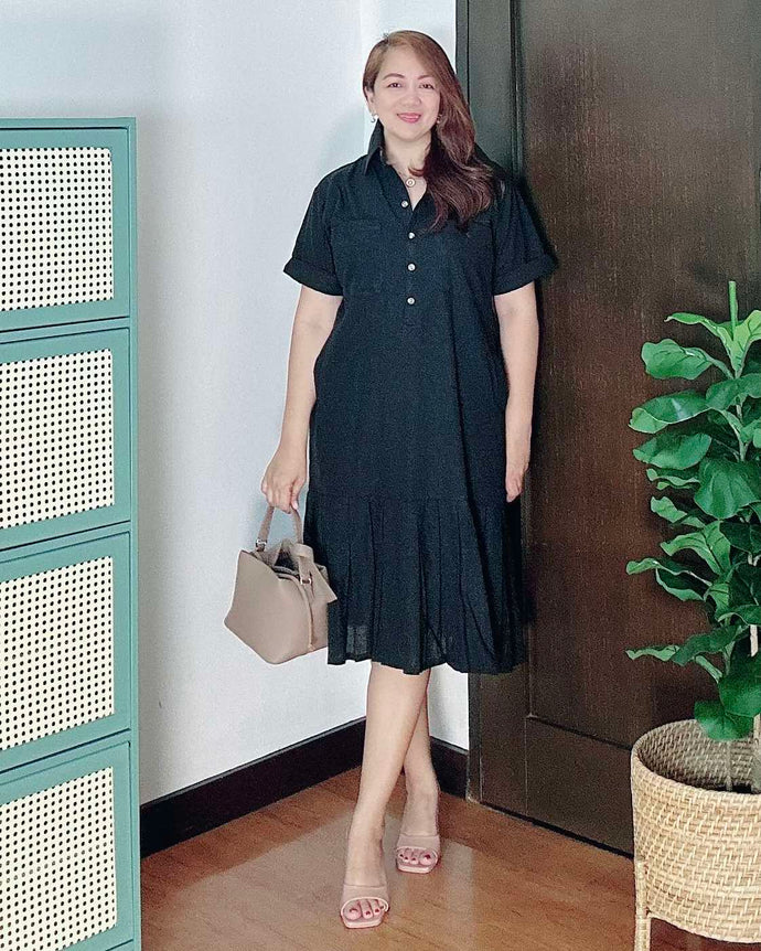 *Harper Plain Black Dress 0004