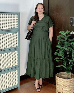 *Sam Maxi Plain Dress 0001