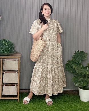 Sale! Mavie Maxi Printed Dress 0018